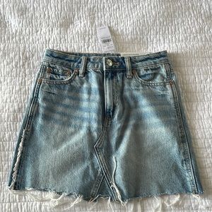 NWT AE denim skirt